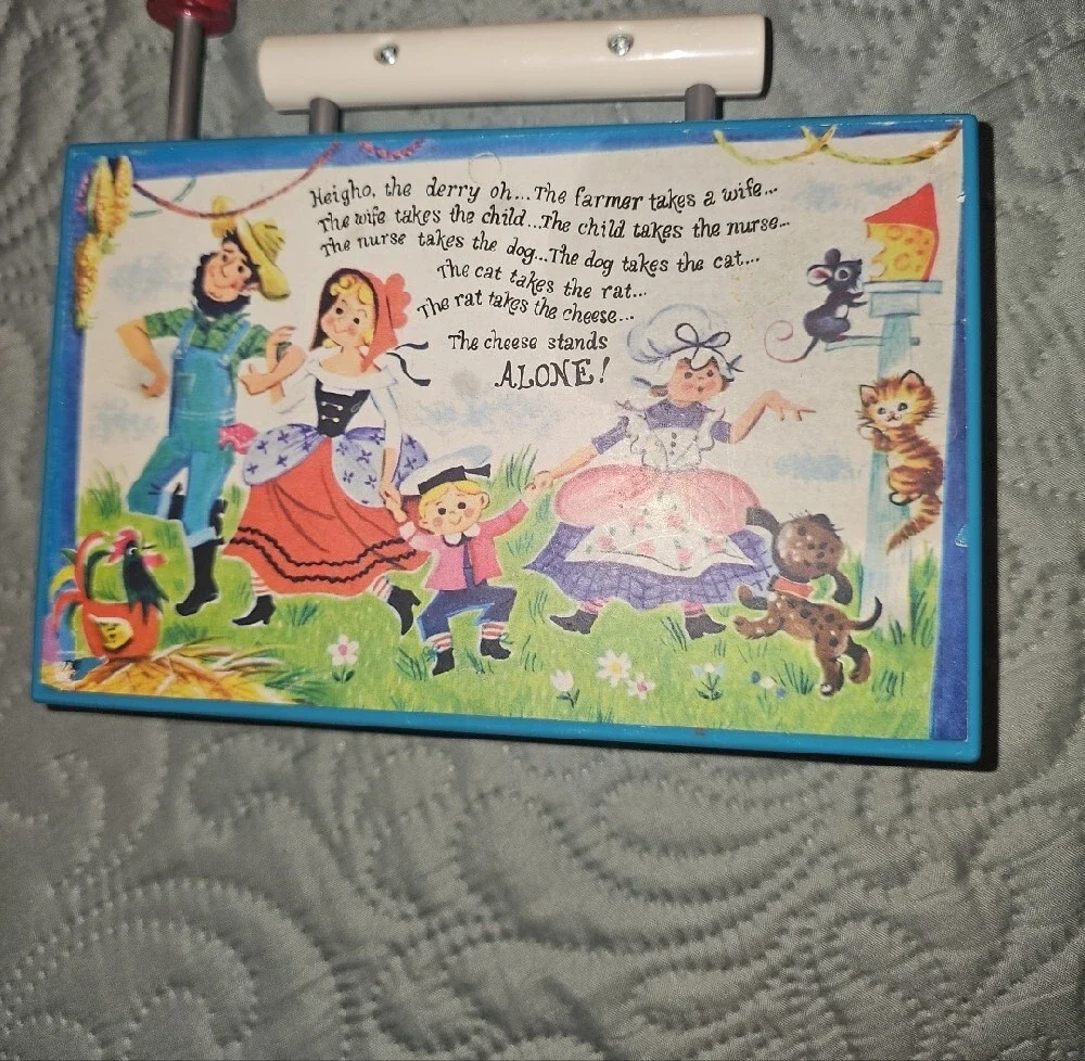 Fisher Price Farmer in The Dell Music Box 7 Circa 1963